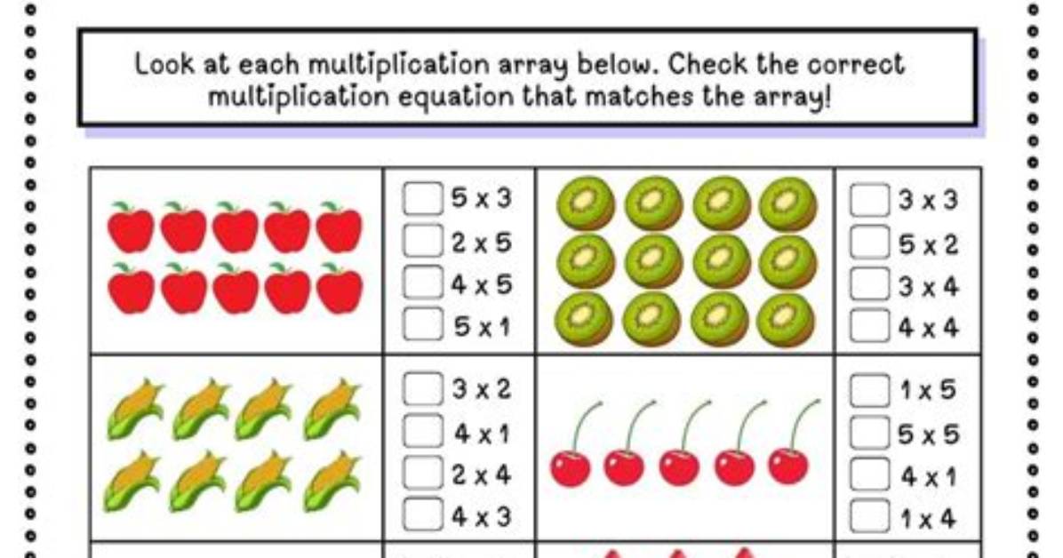 Multiplication Array Calculator
