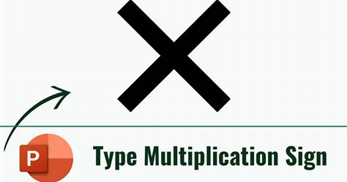 Multiplication Sign on Iphone