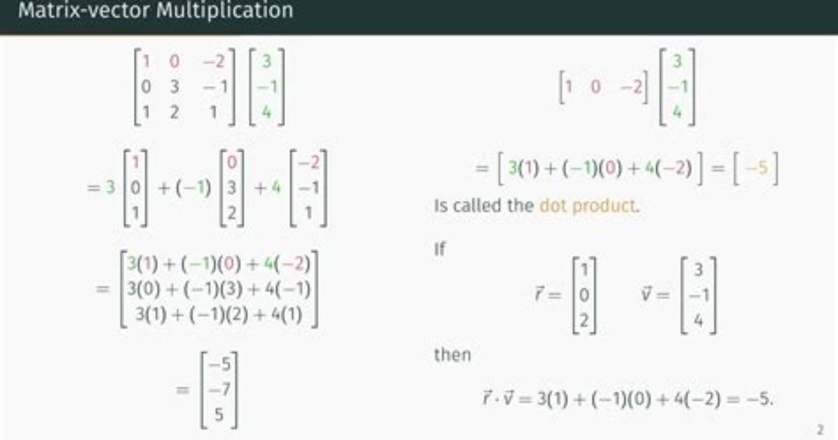 Multiplying a Matrix and a Vector in Glm (Opengl)