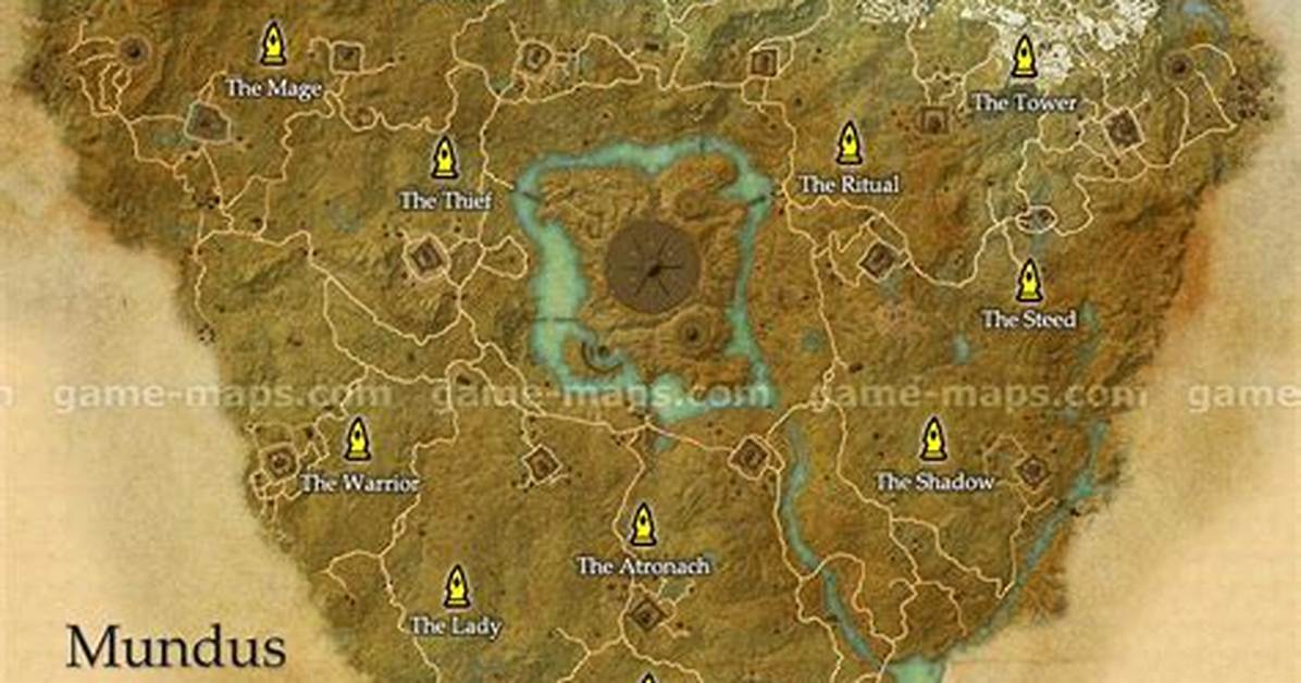 Mundus Stones in the Elder Scrolls Online (Eso)