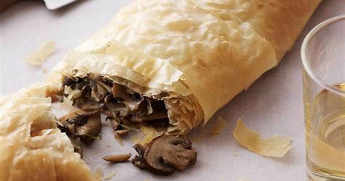 Mushroom Strudel