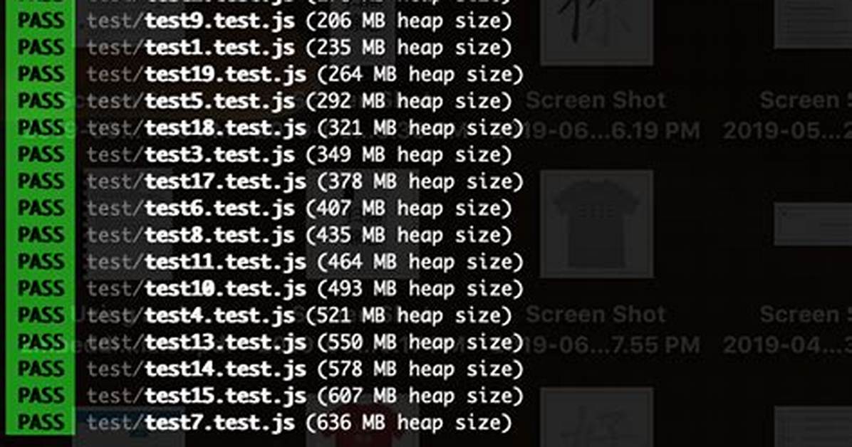 My Jests Tests Are Leaking Memory, How Can I Fix This?