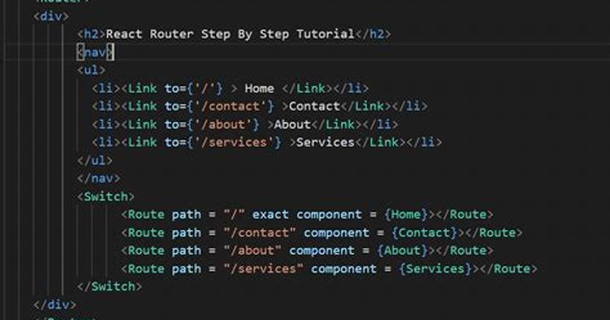 My React Router Doesn't Work for All Routes