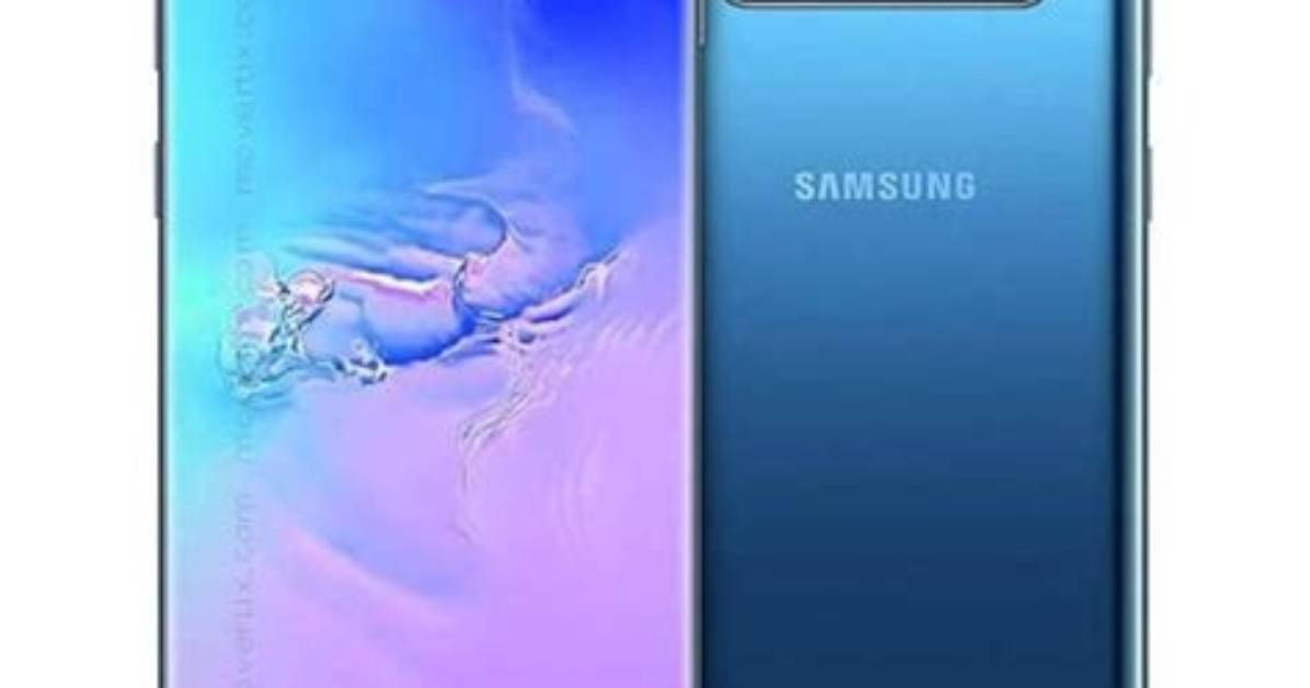 My Samsung Galaxy S10E Has Blue Download Screen