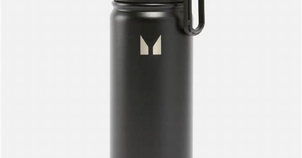 Myprotein Medium Metal Water Bottle