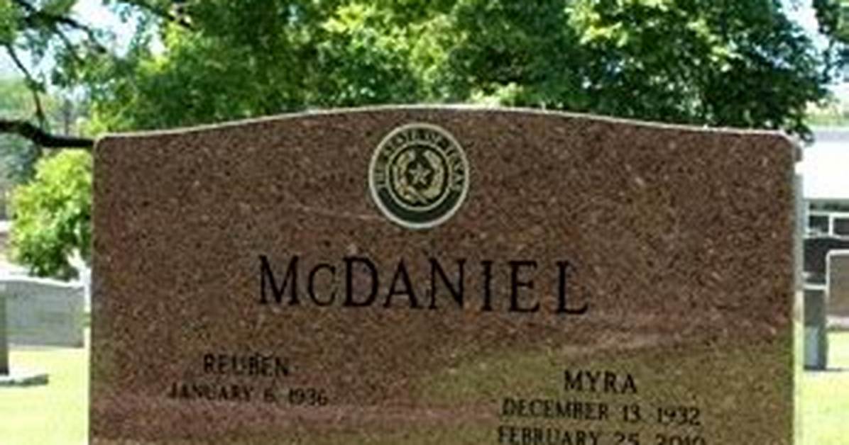 Myra Atwell Mcdaniel (1932-2010)