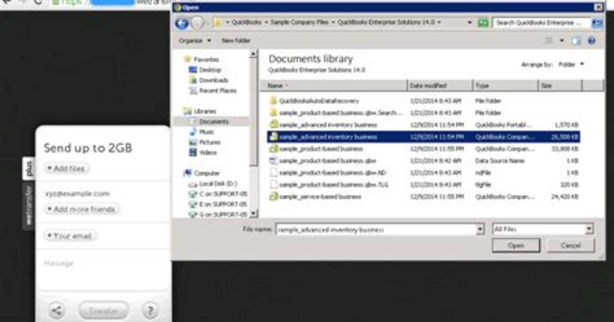 Myrealdata Wetransfer Com and Hit Enter