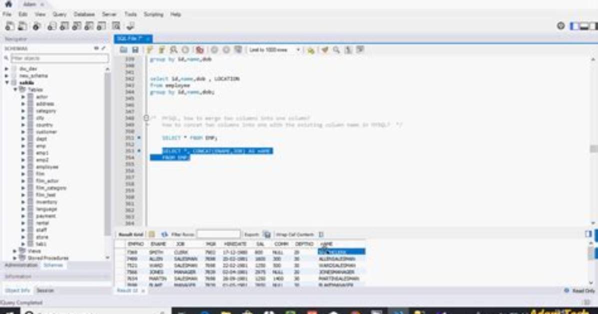 Mysql Combine Two Columns into One Column