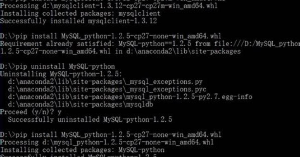 Mysql_Config Not Found When Installing Mysqldb Python Interface