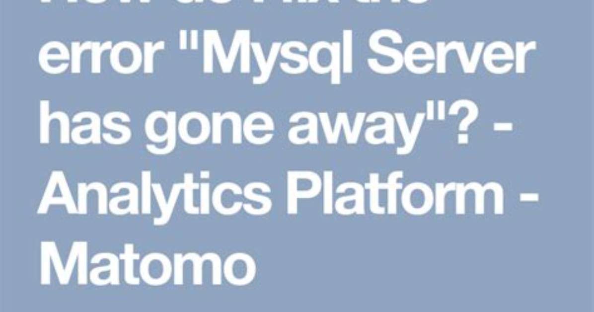 Mysql Error: #1075