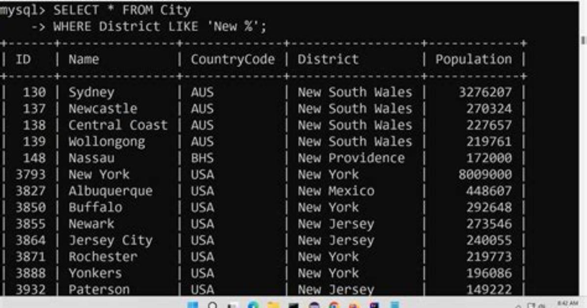 Mysql Like In()?