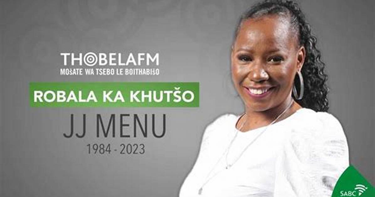 Mzansi Reacts to Passing of ‘Thobela Fm’ Broadcaster Johannah ‘Jj’ Menu: “This Is a Big Loss”
