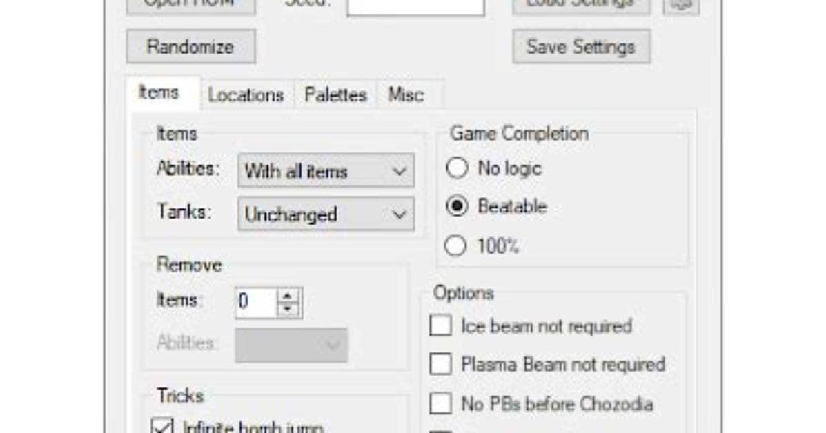Mzm Randomizer Gba - (Hack Utilities)
