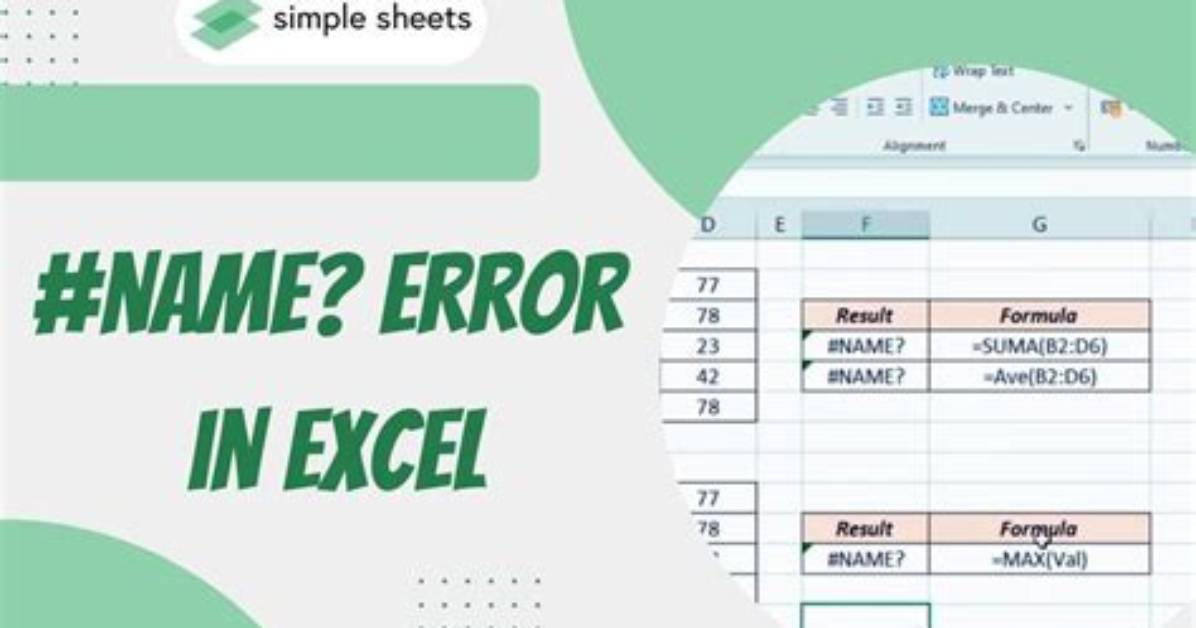 #Name? Excel Error Only Occurring on One Computer