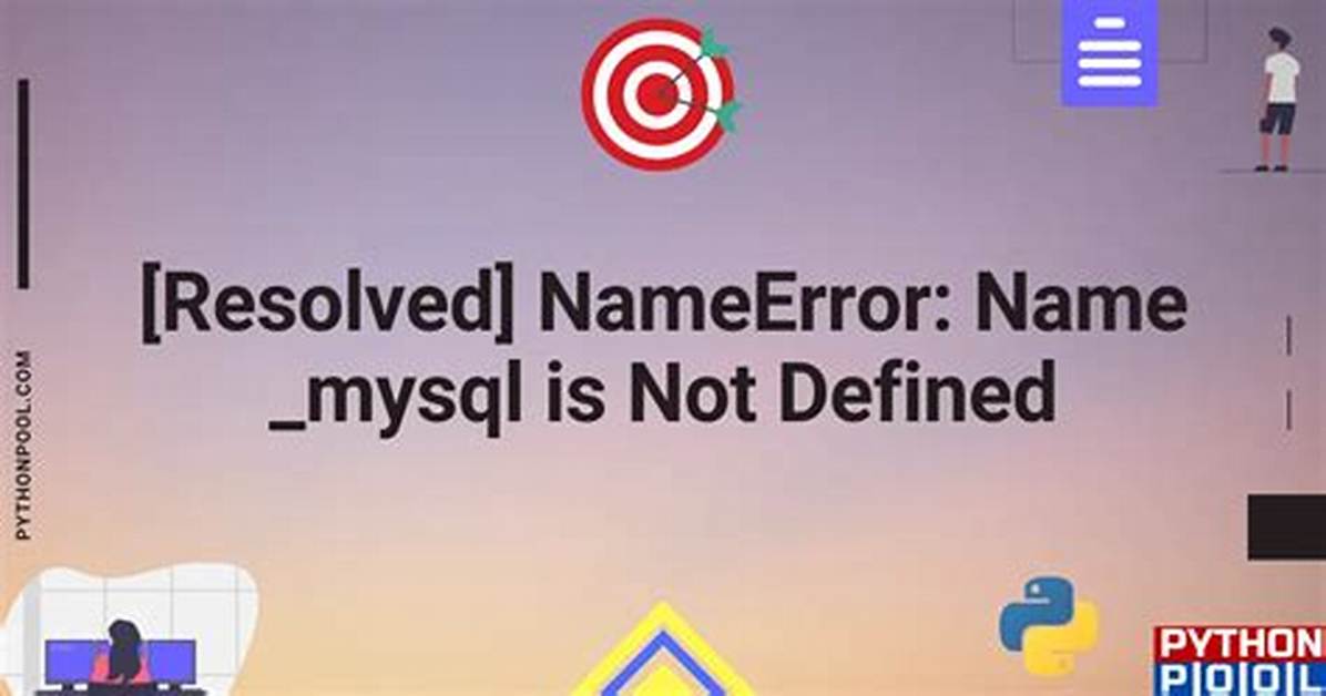 Nameerror: Name '_Mysql' Is Not Defined After Setting Change to Mysql