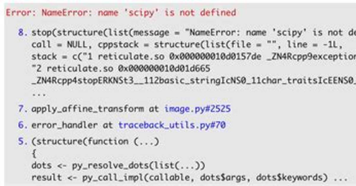 Nameerror: Name 'Scipy' Is Not Defined