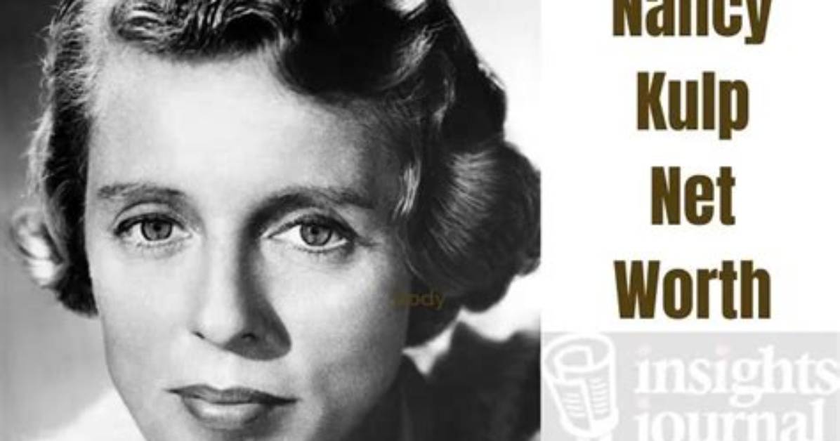 Nancy Kulp Net Worth