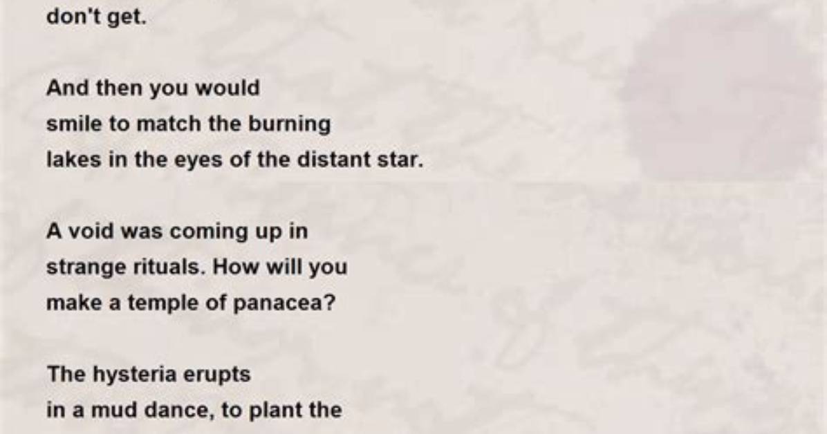 Narrative Poem