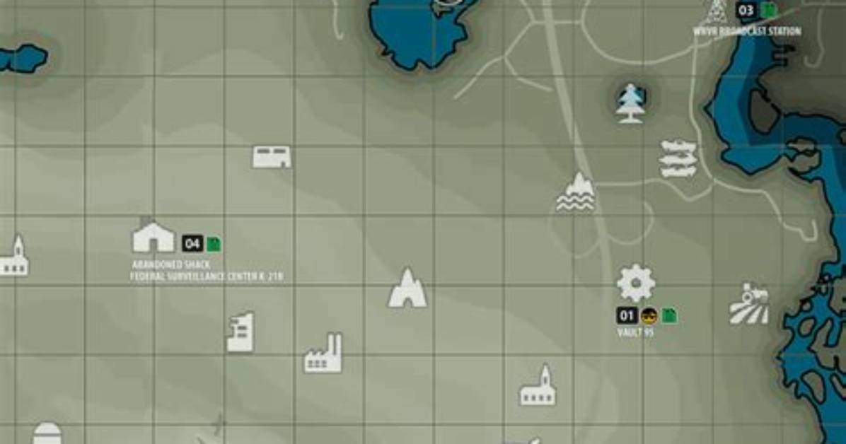 Natick Region Map Fallout 4