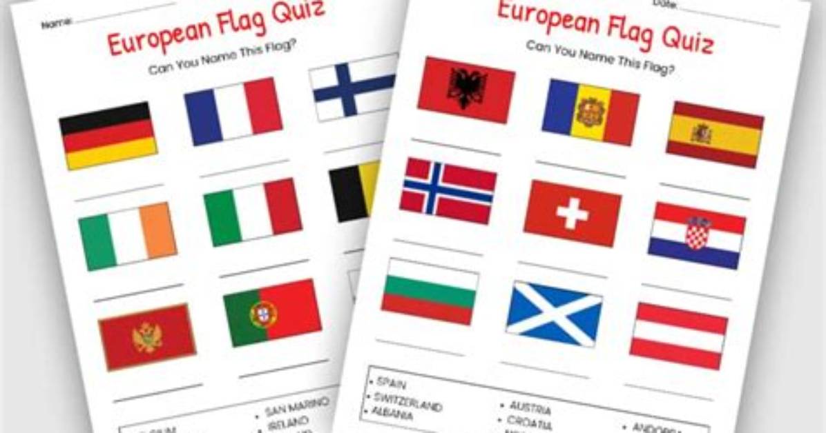 National Flags of Europe Quiz