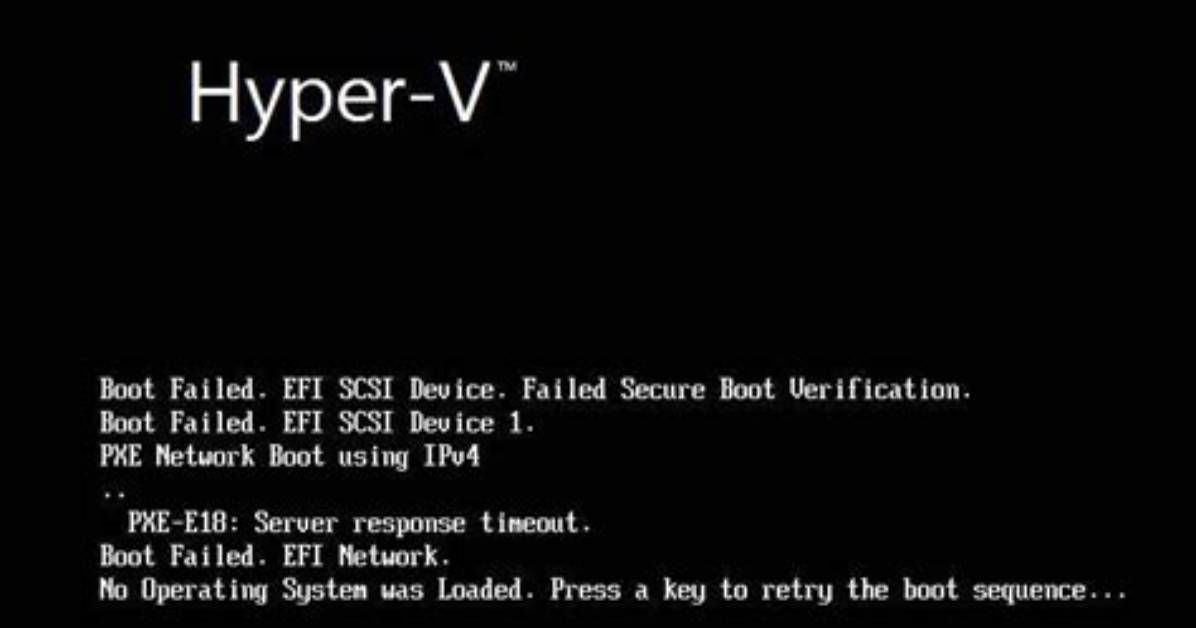 Native Boot on Hyper-v Vhdx Failed with Inaccessible Boot Device Error