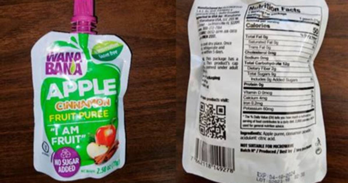 Nearly Two Dozen Toddlers Sickened by Lead Linked to Tainted Applesauce Pouches, Cdc Says