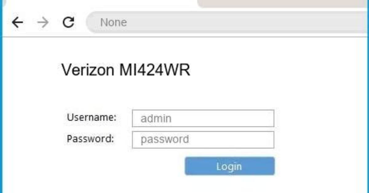 Need Default Password for Mi424Wr Router