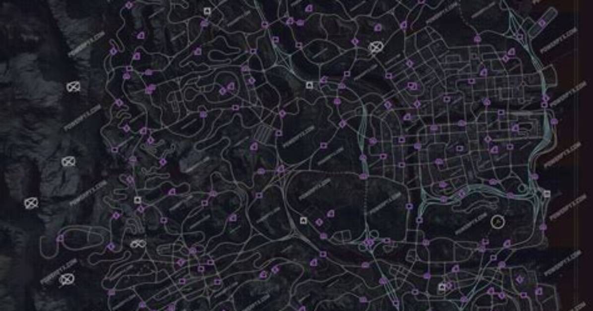 Need for Speed Unbound Map