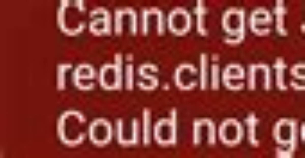 Nested Exception Is Redis. Clients. Jedis. Exceptions. Jedisconnectionexception: Could Not Get a Resource from the Pool