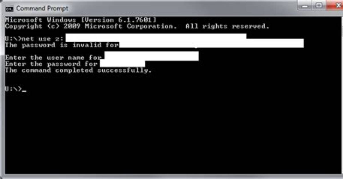 Net Use Command Behaving Differently in Cmd vs Being Executed by Code Through Cmd