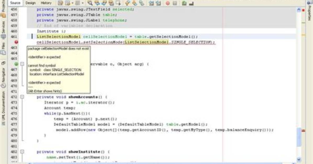 Netbeans: 'Max' Was Not Declared in This Scope