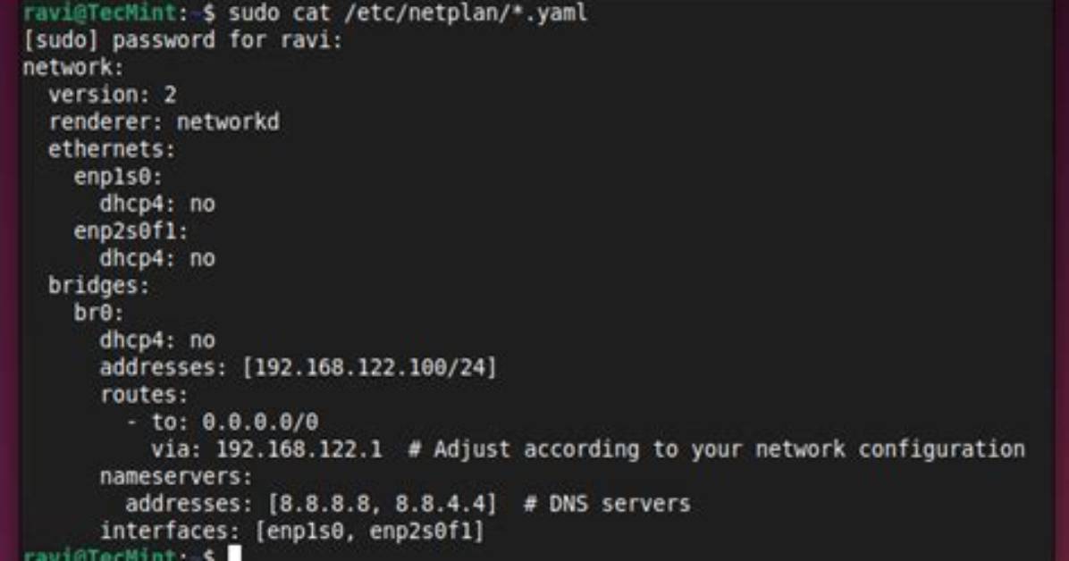 Netplan Configuration Error: "Invalid Yaml. .. Did Not Find Expected Key."
