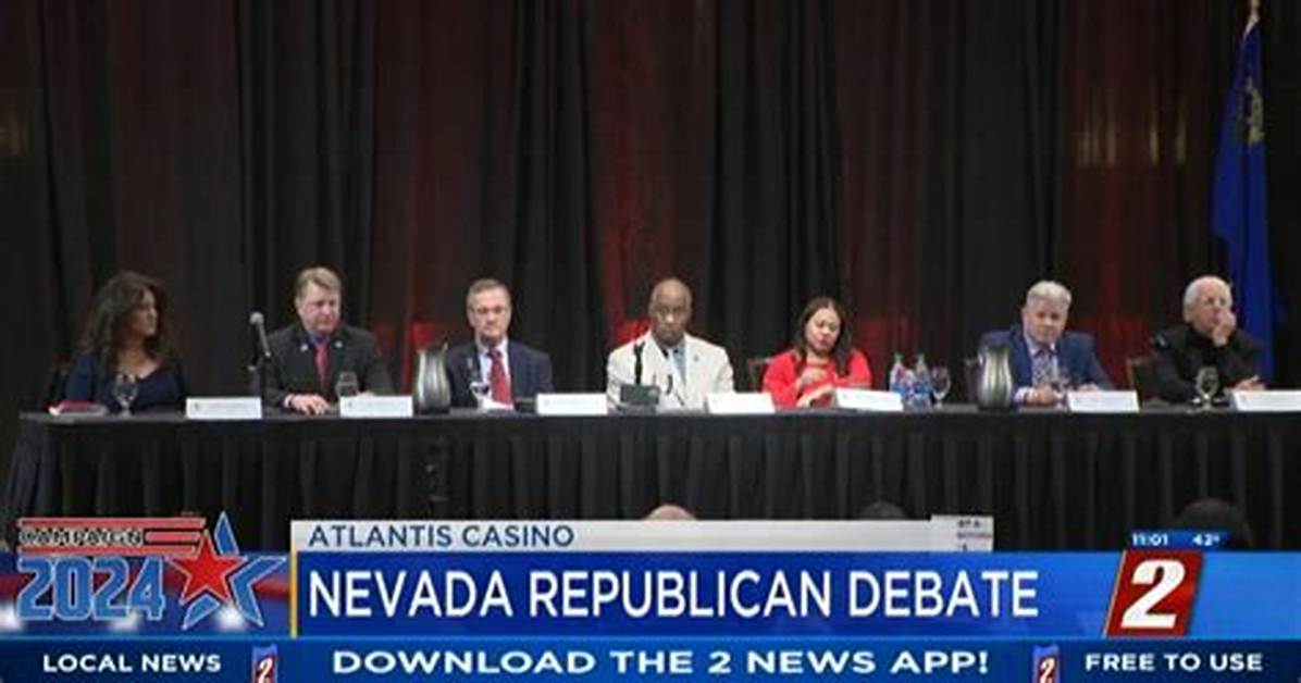 Nevada Republican Senate Primary Candidates Take Aim at Absent Front-Runner in Debate | News