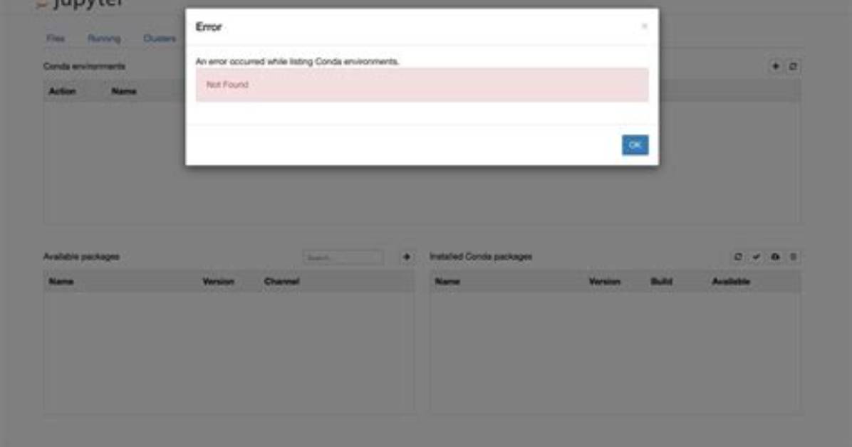 New Error Everyday, Error Occuring in Jupyter Notebook