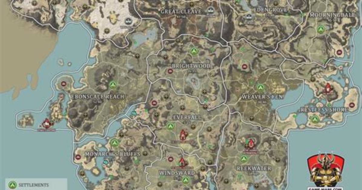 New World Mmo Maps