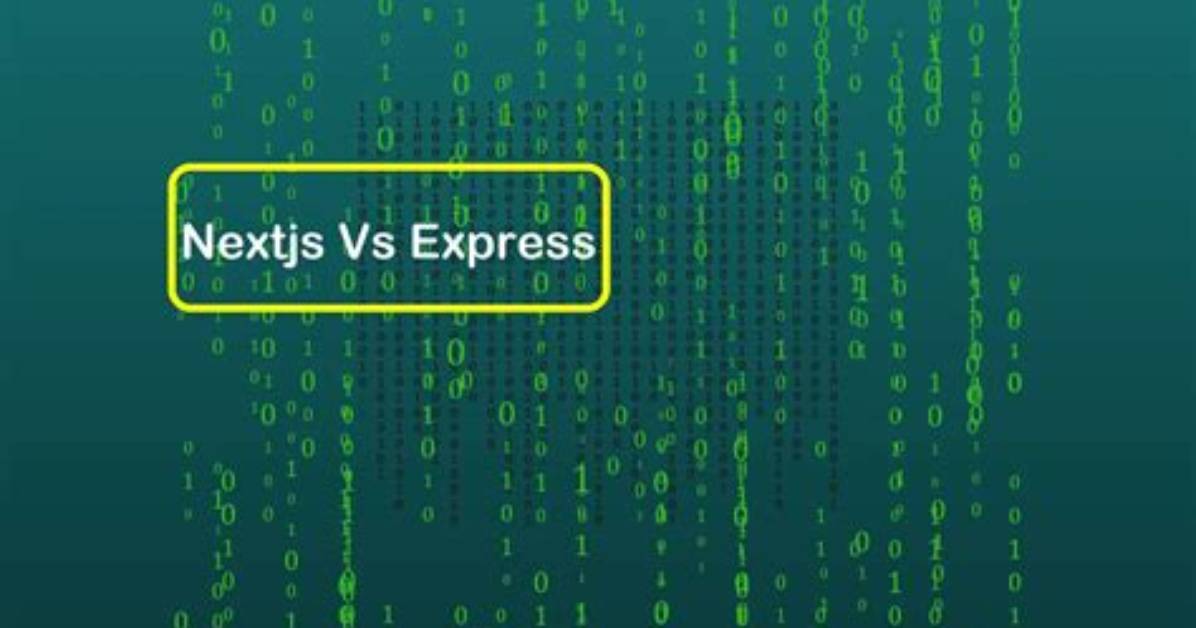 Nextjs vs Express [Closed]