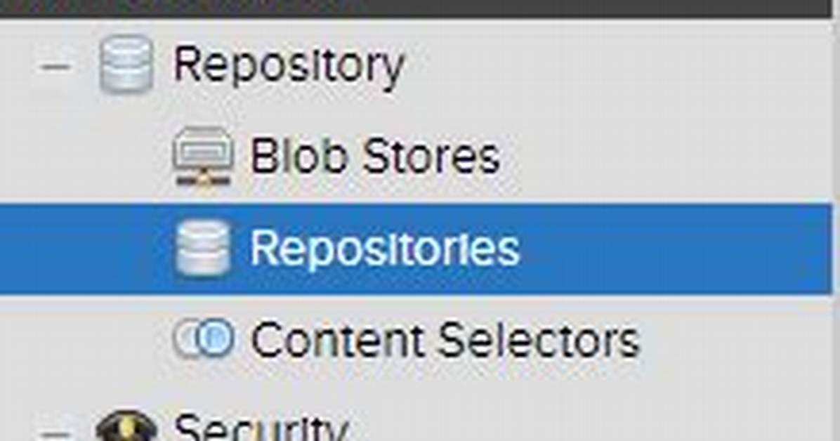 Nexus Repository Manager - Removing Old Binary Resources