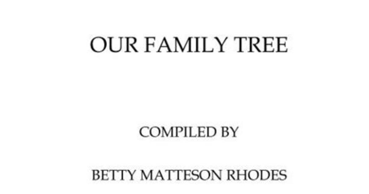 Nicholas Woodman – Family, Family Tree