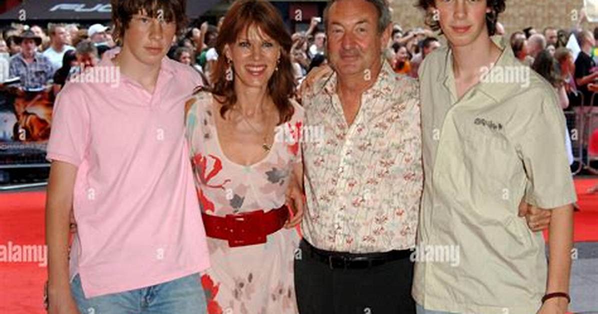 Nick Mason Family - Celebrity Family