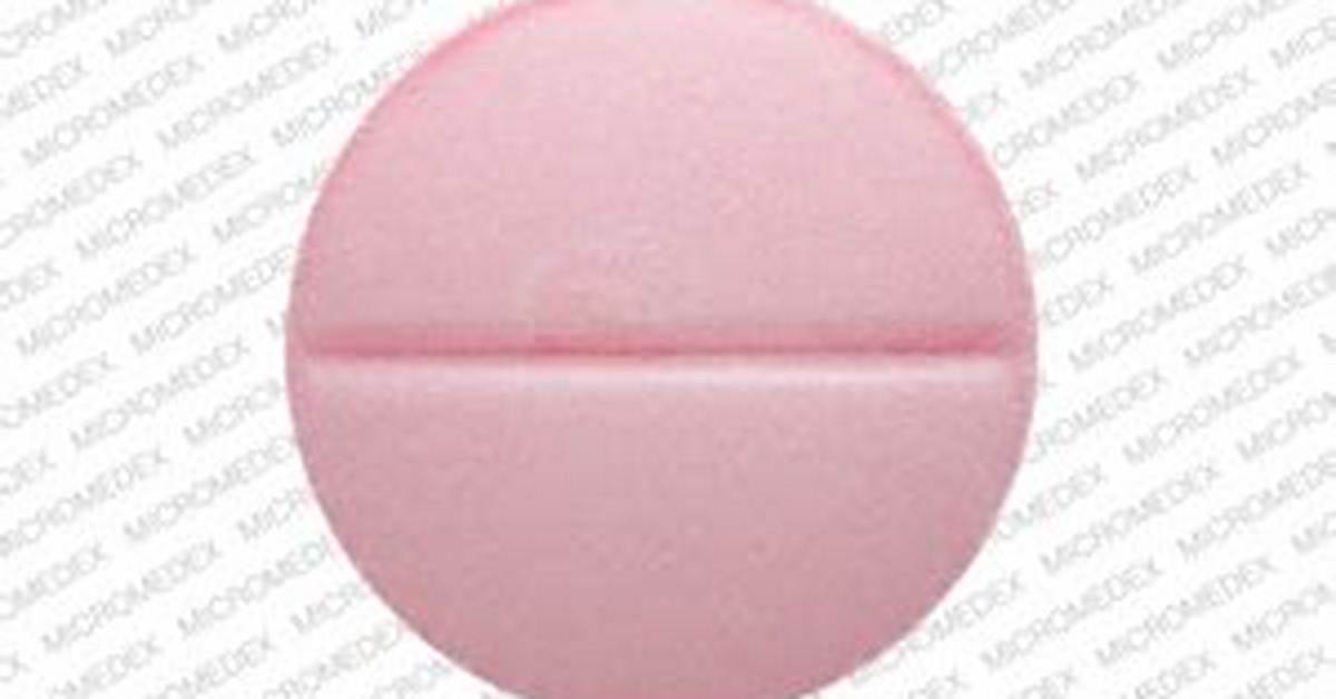 No Markings Small Round Pink Pill No Imprint