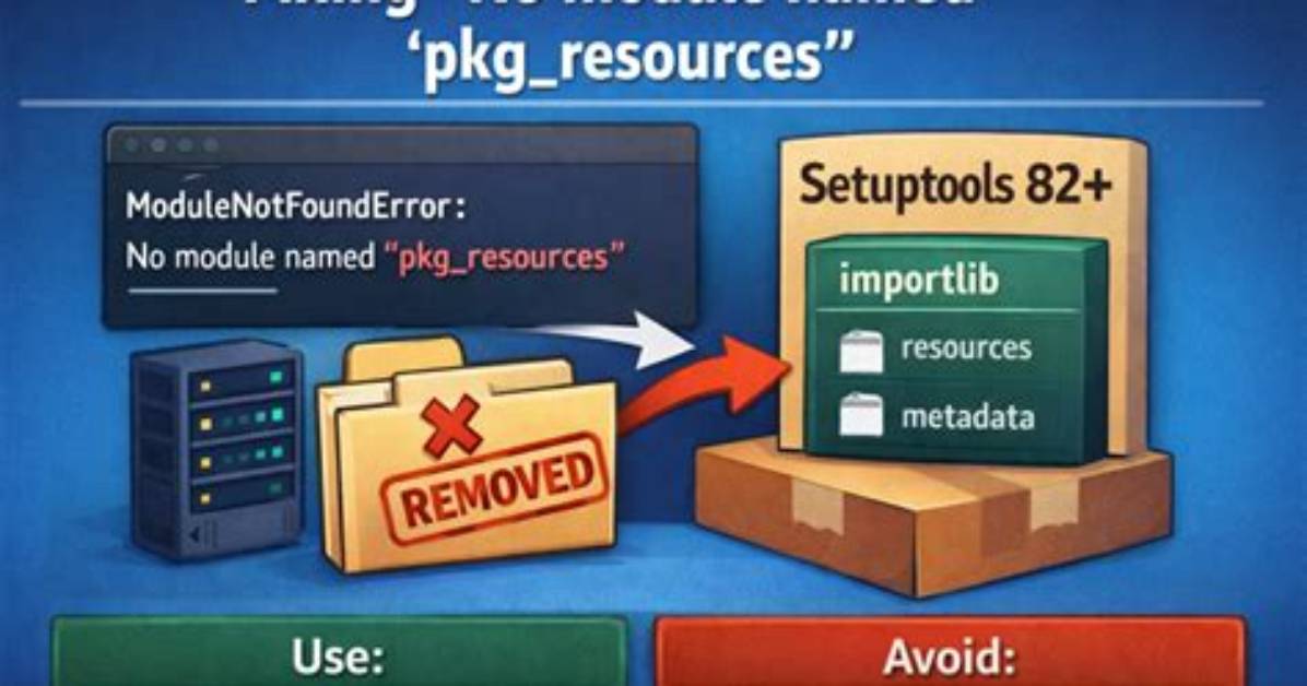 No Module Named Pkg_Resources