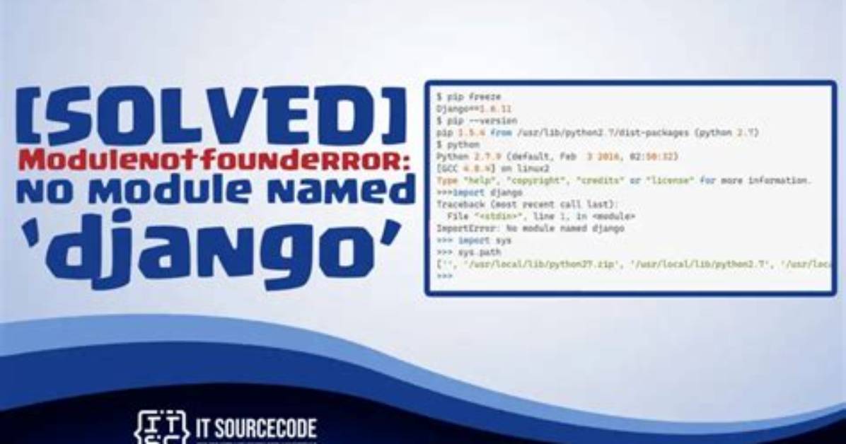 No Module Named 'Sendgrid_Backend' in Django