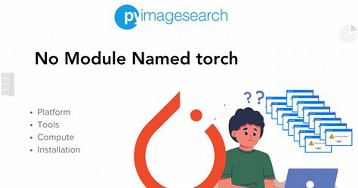 No Module Named "Torch"