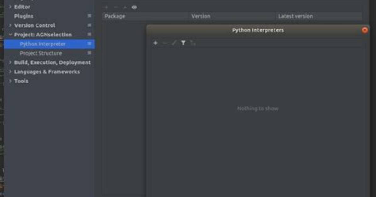 No More Python Interpreters in Pycharm After Unattended Upgrade?