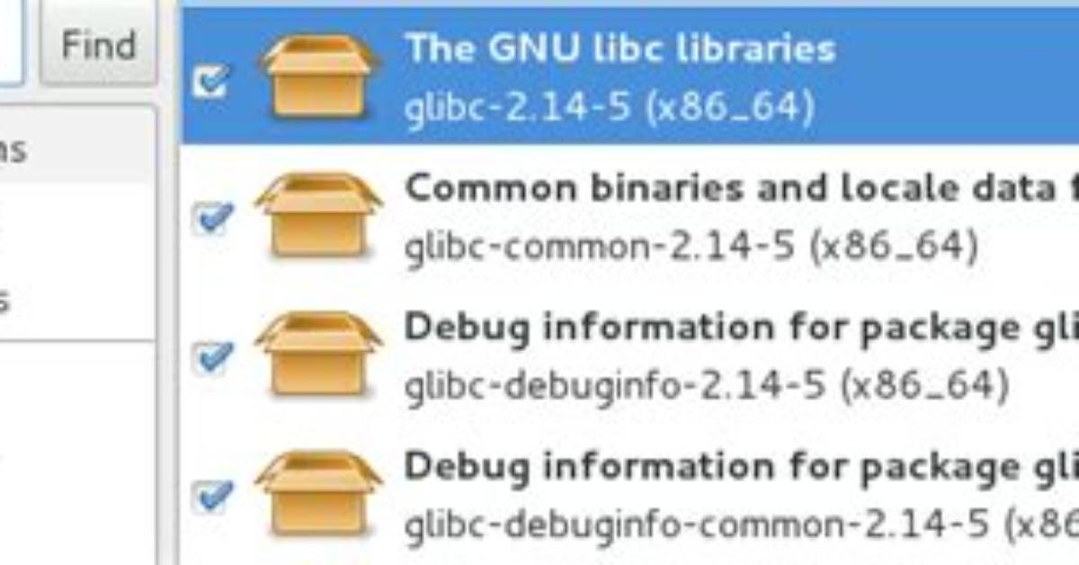 No Package Glibc-Static Available