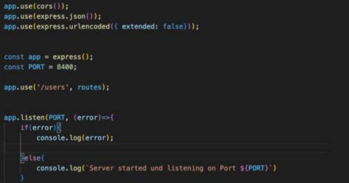 Node. Js: Cannot Access Server from Different Device on the Same Network