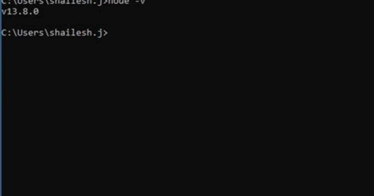 Node. Js Version on the Command Line? (Not the Repl)