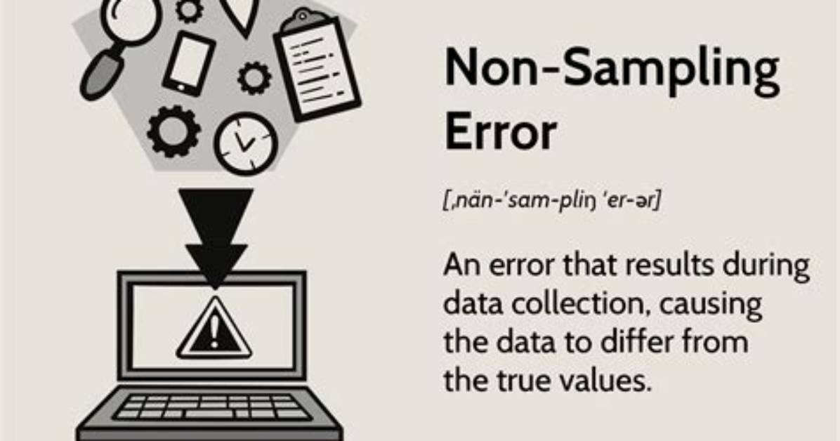 Non-Sampling Error - How to Discuss