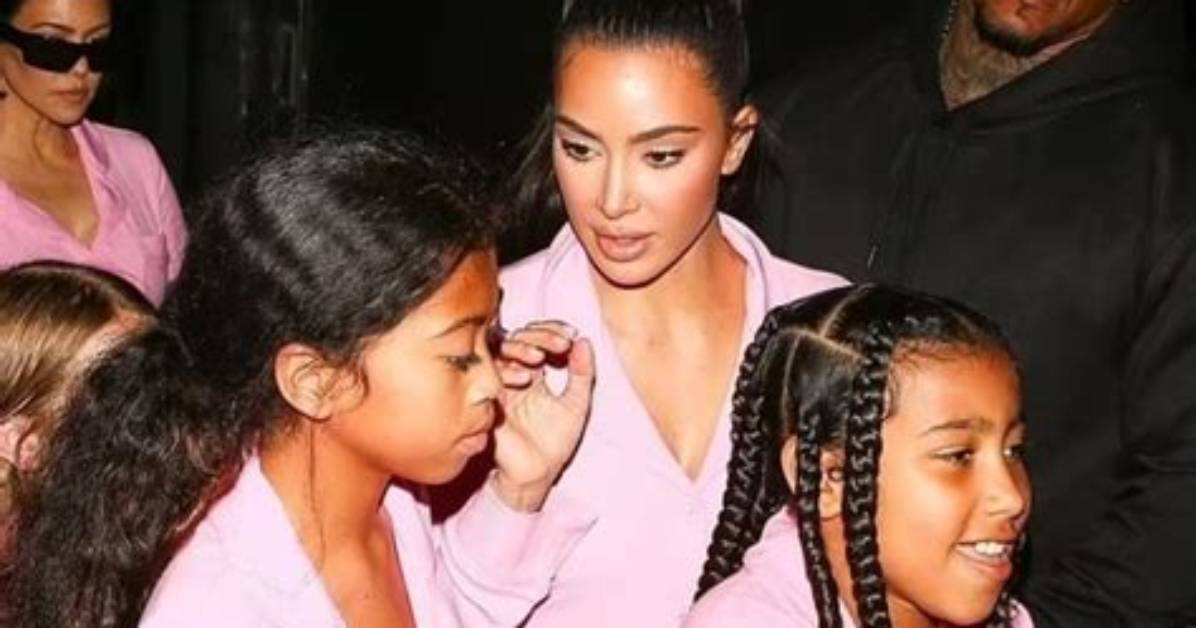 North West Celebrates Friend's Birthday at the Nail Salon
