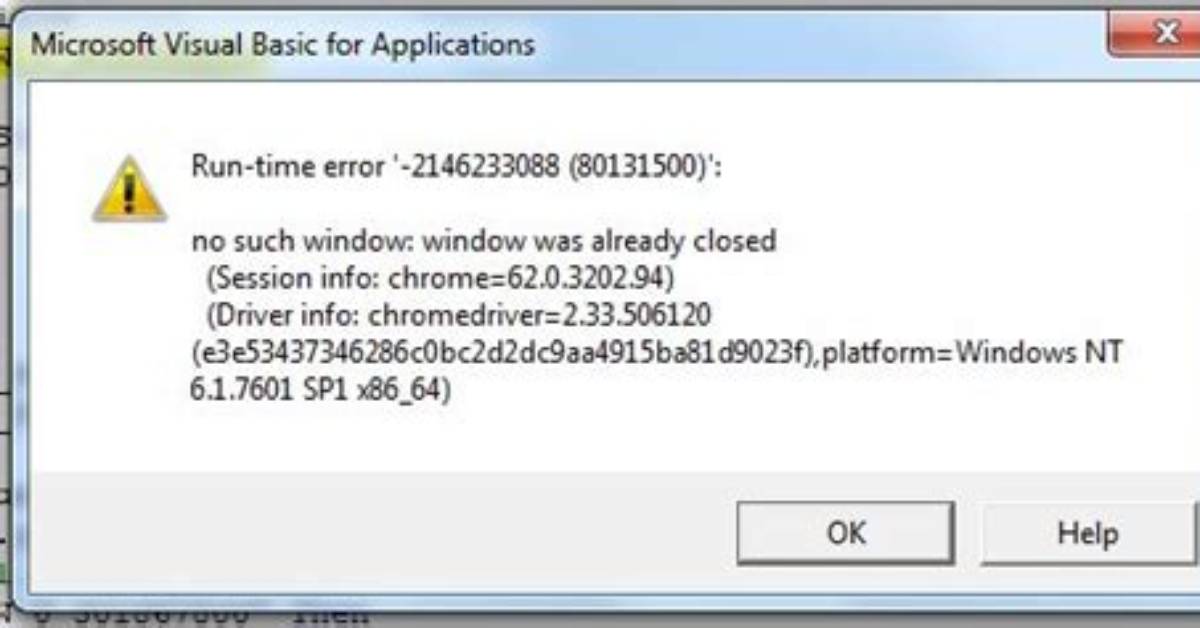 "Nosuchwindowexception: No Such Window: Window Was Already Closed" While Switching Tabs Using Selenium and Webdriver Through Python3